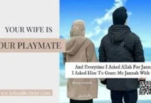 YOUR WIFE IS YOUR PLAYMATE- Islami Lecture