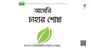 আখেরি চাহার শোম্বা - Islami Lecture