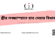 স্ত্রীর লজ্জাস্হানে হাত দেয়ার বিধান - Islami Lecture