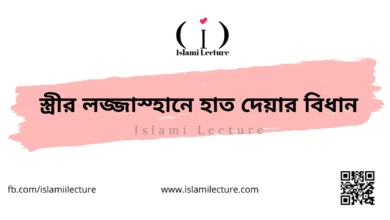 স্ত্রীর লজ্জাস্হানে হাত দেয়ার বিধান - Islami Lecture