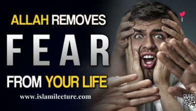 Allah Will Remove Fear From Your Life - Islami Lecture