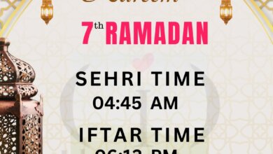 Dhaka Ramadan 2024 Sehri & Iftar Time (Day-07)
