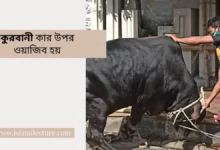কুরবানী কার উপর ওয়াজিব হয় - Islami Lecture